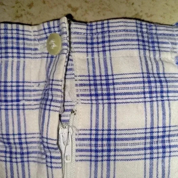Vintage Talbots Petites High waist plaid shorts Size Medium - Picture 4 of 9